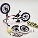 TAILWHIP Finger Bike BMX, Bicycle Toy Steel Alloy with Original Personalized Accessories for Dizzying Tricks, Compatible with Tech Deck Fingerboards, Scooters & Skate Parks, (Oil)