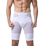 [NEOBODY] メンズ 加圧 スパッツ 5分丈 ハイウエスト 前開き ヒップアップ 太もも 引き締め 伸縮性 速乾性 吸水性 補正下着