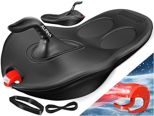 KESSER® Bob Schneebob Alpina Mit LED Licht inkl. Zugseil...