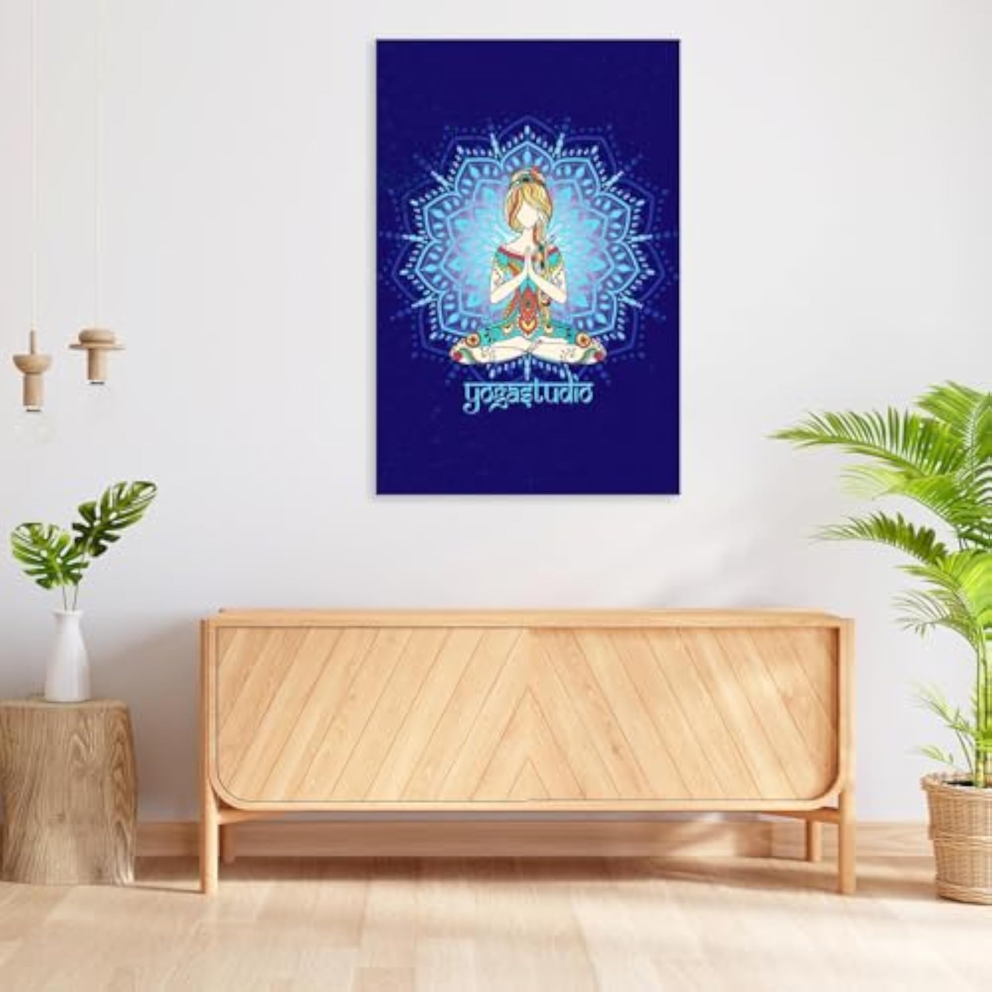 Yoga D4 Peel & Stick Vinyl Wall Sticker