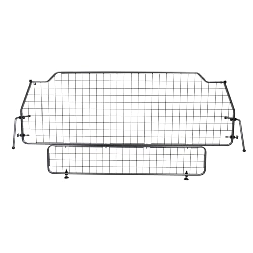 Travall Dog Guard Compatible with Cadillac Escalade LWB (2014-2020) Tailored Fit Luggage Barrier Load Seperator Heavy Duty Powder Coated Steel Pet Barrier Mesh Cage Car Seat Compatible
