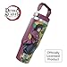 Demon Slayer Kimetsu No Yaiba Giyu Water Hashira Tumbler with Lid, 30 Oz Water Cup, Vacuum Insulated, Anime Water Bottle, Reusable Insulated Stainless Steel tumbler for Water, Iced Tea or Coffee