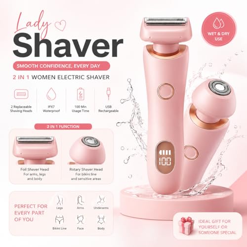 Image of MORTON DAVIES facial epilator hair removal machine for - face, chin, cheek, eyebrow, upper lip hair remover for women, usb rechargeable epilator machine Eyebrow trimmer (White) (PINK)
