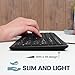 Perixx PERIBOARD-210II US Wired Full-Size USB Keyboard with Quiet Scissor Keys for Desktop, Laptop, and Tablet - Black - US English