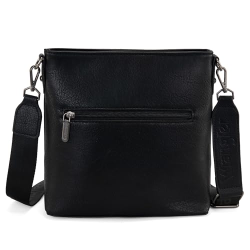 Image of Wrangler Crossbody Purses for Women Two Tone Crossbody Bags Women Purses and Handbags