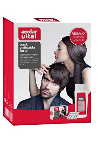 Acofarvital comprimidos anticaída forte + champú anticaida