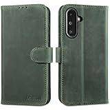 FONCTION PORTEFEUILLE: L'étui portefeuille Galaxy A36 est conçu avec 3 emplacements pour cartes et 1 poche latérale pour billets, ce qui signifie que vous n'avez pas besoin de transporter un portefeuille encombrant dans votre vie quotidienne. La doublure de la fente pour carte est conçue avec la technologie de blocage RFID pour protéger votre vie privée informations provenant de scanners non autorisés.