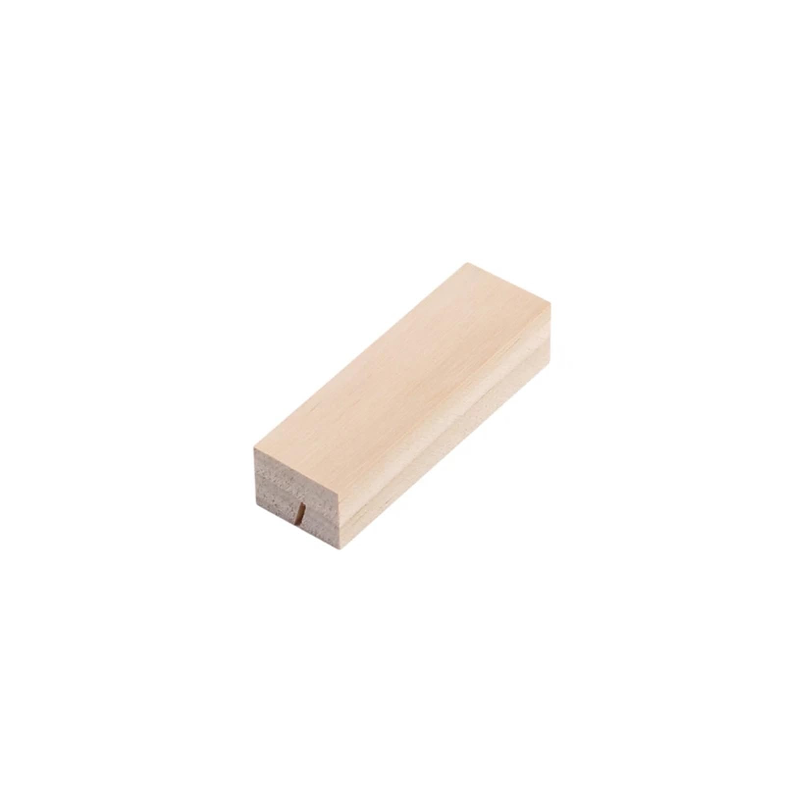 Tischkartenhalter aus Holz, verschiedene Größen, Foto-Postkartenhalter für Hochzeitstisch, Namennummer, Bilder (B 20 Stück), 20 Stück