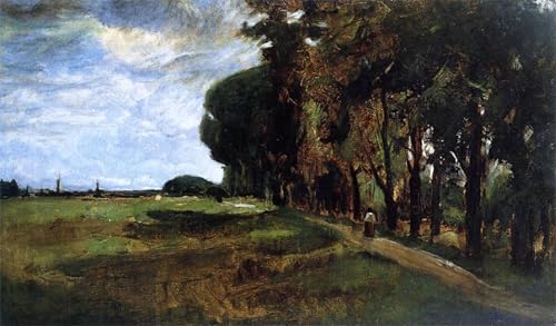 Voir près du scrutin par John Twachtman Peinture Poster Impression Tableaux Graffiti 60x90