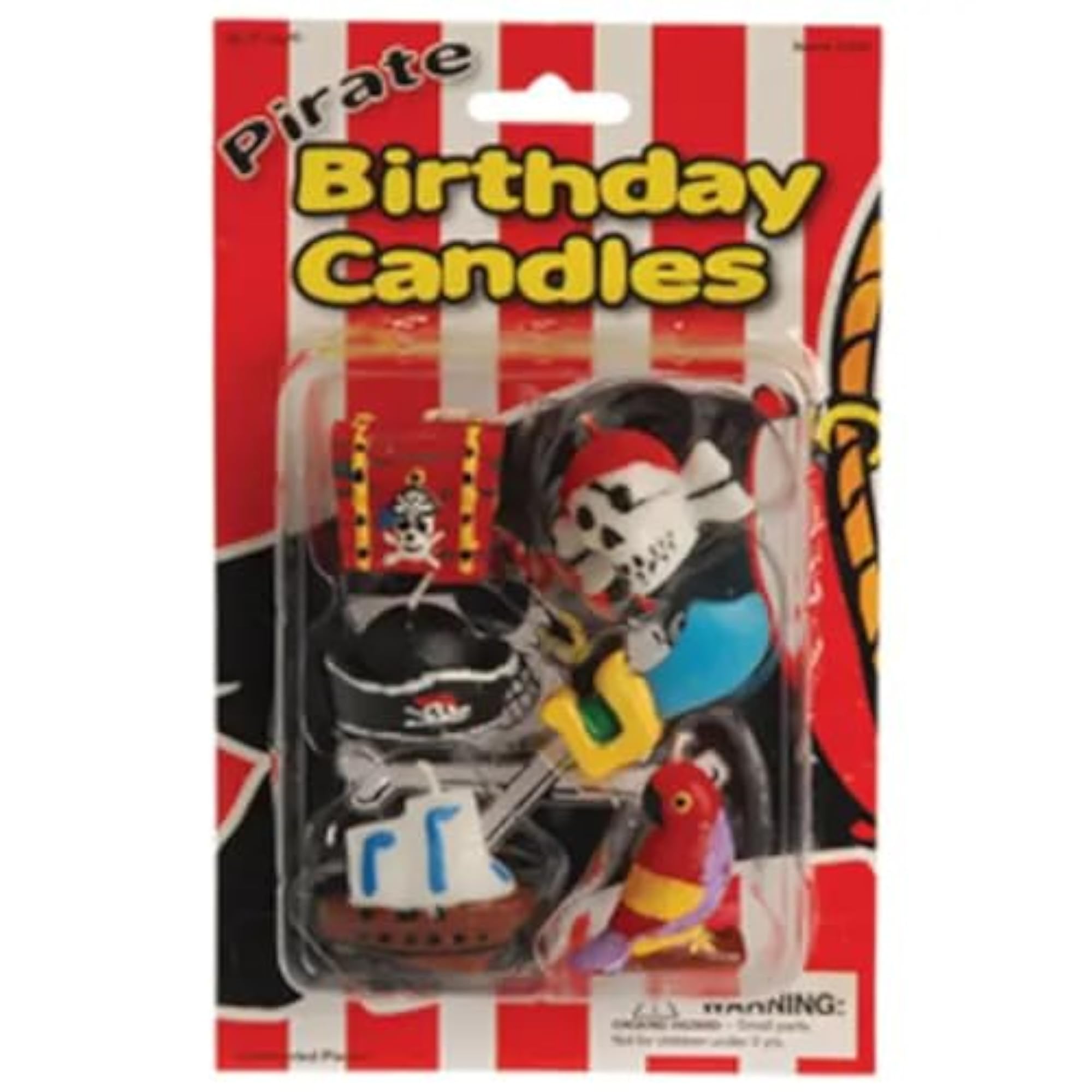 Pirate Birthday Cake Candles (6 Piece)