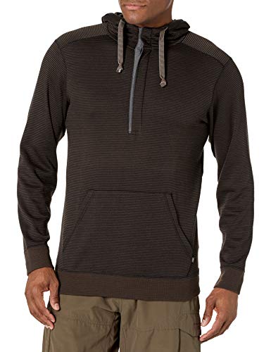 ExOfficio Men s Isoclime Thermal Hoody, Black Dark Charcoal, X-Large