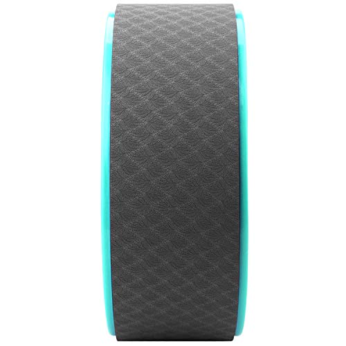 Bodylastics 13” Yoga Wheel for Back Bends, Stretching Roller Workout, Exercise Accessories for Men & Women Sweat Resistant, Eco-Friendly 9 41X0vcbGPML