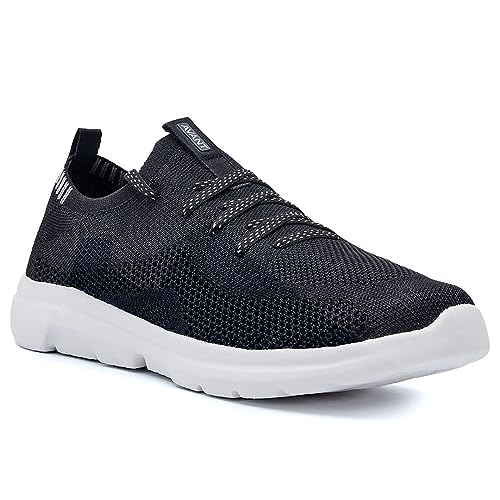 Image of AVANT Men's Everglide Walking Shoes - Superior Cushioning, Bouncy EVA Outsole, Breathable Mesh, Lightweight, Shock-Absorption Technology, Sports Footwear