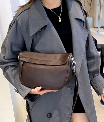 Shoulder bag, Satchel Shoulder Bag(Winecoffee)3