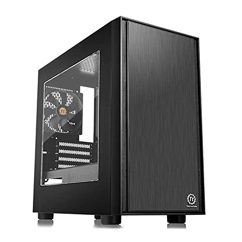 Caja Pc Thermaltake Versa H17 Window Micro Tower Negro