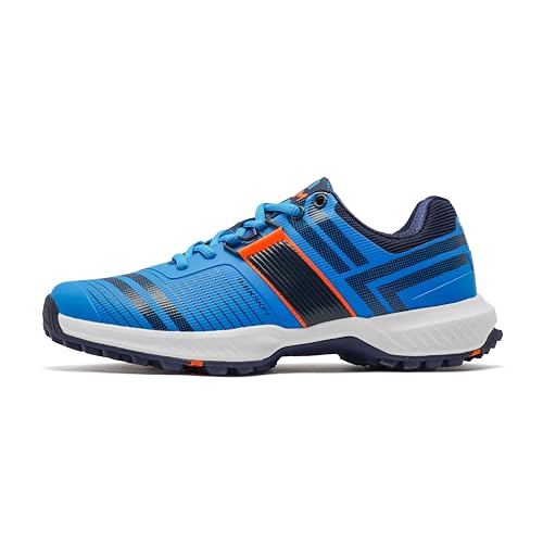 Image of SOLM8 S8 Cricket Shoes with Rubber Spikes - Performance Cleats for Men on Outdoor Turf /Grass, Featuring Wide Toe, Speed-Fit Lacing and New Gel Cushioned Insole