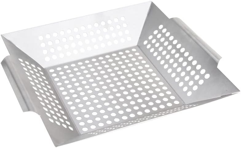 Omaha Bbq-37238 Grilling Basket, Stainless Steel, 13-7/8 Inch (Pack of 6)