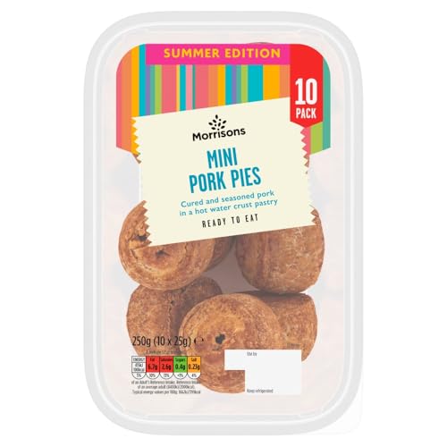 Morrisons 10 Dinky Pork Pies 250g