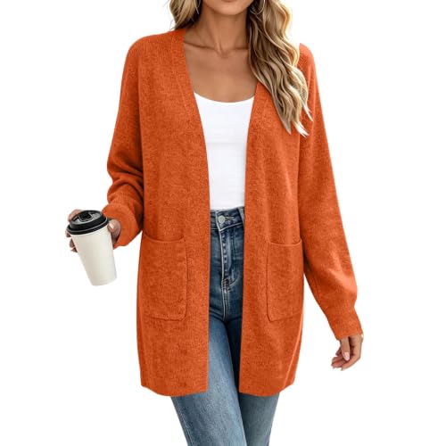 Cardigan Sweaters for Women Open Front Coats Long Sleeve Fashion Jackets - image 1
