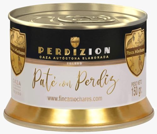 Paté de Perdiz artesano 150 grs. Se recomienda servirlo a temperatura ambiente para saborear todos sus matices. Conservas Gourmet. Paté de Perdiz Gourmet. Regalo original.