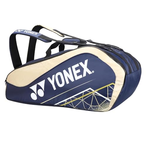 Image of YONEX ACE2 Badminton Racquet Kit Bag | Durable Sports Racket Bag with Spacious Compartments | Lightweight & Comfortable Carry (Pageant Blue /Moth)