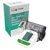 Kinetik Wellbeing Blood Pressure Monitors Large Cuff Universal (22-42cm) - Fully Automatic Upper Arm Blood Pressure Machine - Home Use Bp Monitor with Irregular Heartbeat Detection