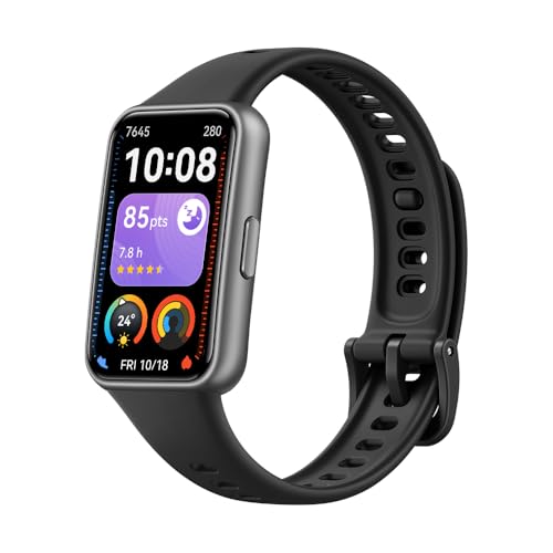 HUAWEI Band 11 Health and Fitness Tracker Smart Watch 24/7 Health Intelligence HRV Sleep Tracking Stress Monitor Emotional Wellbeing Ultra-Slim iOS & Android Up to 14 Days Battery Life Black