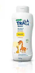 Tra La La - Talco Tra La La Baby 160G Bem Estar