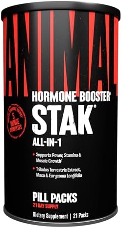 ANIMAL Stak - potenciador de testosterona y suplemento para desar...
