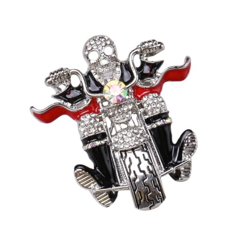Broche en alliage argenté idée cadeau originale pour accessoire Halloween
