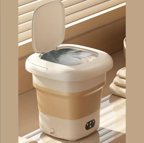 Mini Máquina De Lavar Portátil Dobrável, Máquina De Lavar De Viagem, Quartos, Faculdade, Pratica, Co