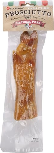 Flamingo Leckerli Hund – Snack Nature Schweinevorderbein mit Fleisch – 280g – kräftiger Hundesnack – glutenfrei – ohne Zuckerzusatz – aus Europa