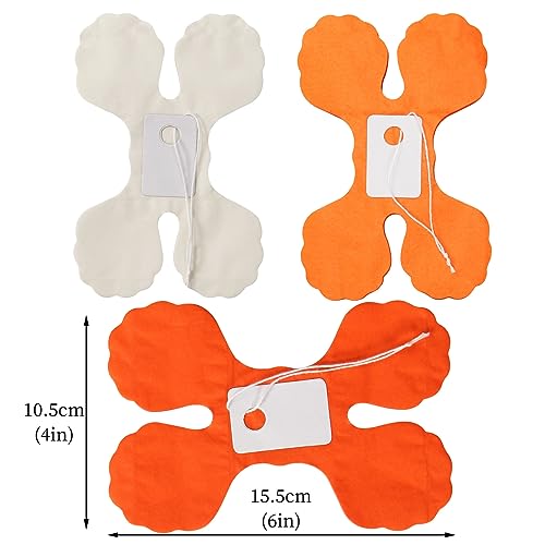 Image of Orange Beige Fall Baby-Shower Party-Decorations Streamers Garland - 157Ft Four-Leaf Clover Autumn Harvest Thanksgiving Hanging Banner,Boho Birthday Bridal Wedding Engagement Bachelorette Decor Hugtmr