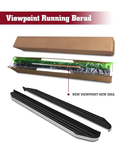 Estribos laterales para SUV 2018-2024 aluminio negro 5.5" miniatura 6