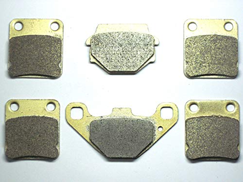 Master Chen Front Rear Brake Pads Brakes for Suzuki Vinson 500 4X4 2002-2007 LT-A/LT-F 500 FA054 FA067 MC0041