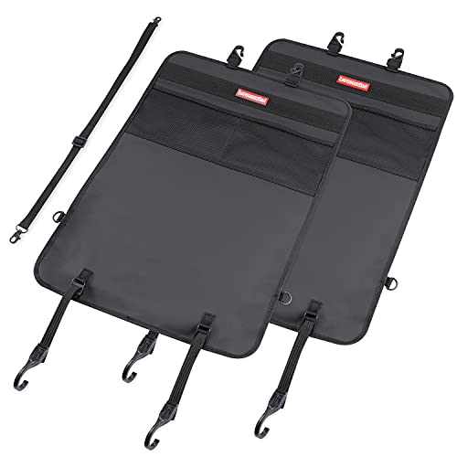 HerzensKind Protection et organisateur du dossier . Protection de siège de voiture pour le dossier lors de la conduite avec des enfants.