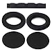 Produktbild linqingshiduodeshangmaoyouxiangongsi ist Präfekt für Streaming/Podcasting/Gaming 1 Paar Ersatz-Velour-Ohr-Pad-Stirnband für Kopfhörer HD545 HD565 HD580 HD600 HD650