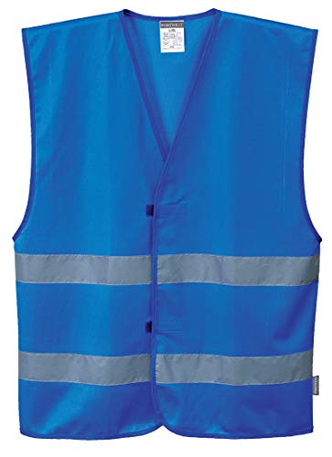 Portwest F474 Iona Safety Vest Royal Blue, L/XL