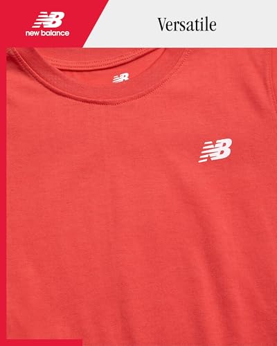 New Balance Boys Jogger Set - 3 Piece Outfit with Pullover Hoodie, Graphic Tee & Boys Jogger Pants - Athletic Outfit (4-12)3