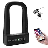 Photo Gallery rockbros lucchetto a u per bicicletta con nfc, lucchetto di sicurezza per bici ricaricabile e antifurto, u-lock per mtb, bici pieghevole, scooter, monopattini elettrico Photo Gallery rockbros lucchetto a u per bicicletta con nfc, lucchetto di sicurezza per bici ricaricabile e antifurto, u-lock per mtb, bici pieghevole, scooter, monopattini elettrico