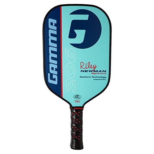 Gamma 206 Riley Newman Signature Pickleball Paddle, Blue (RP20610)