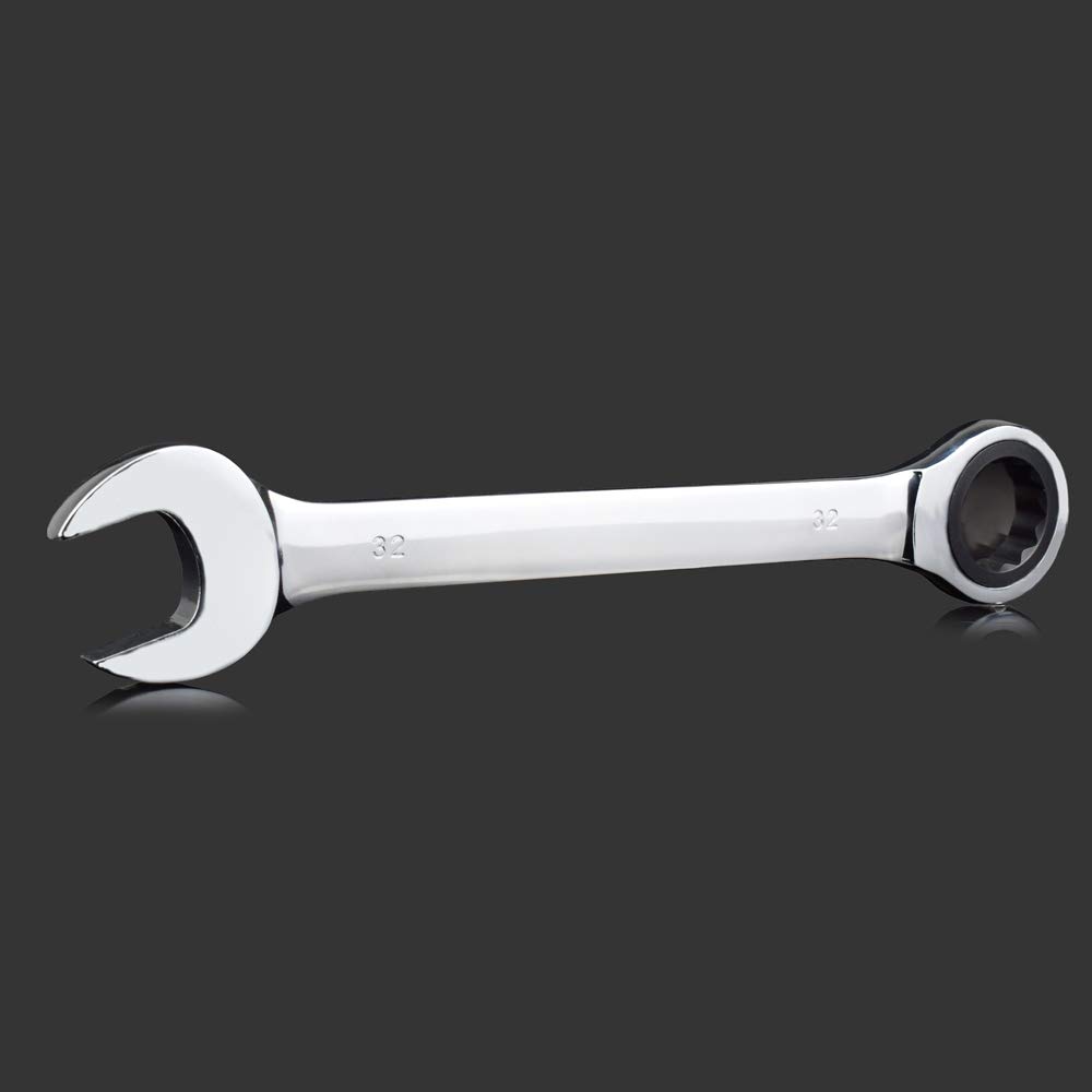 Set Chiavi Inglesi,Chiave Inglese Set di Chiavi a cricchetto a Doppia Testa fisse da 24 mm 25 mm 27 mm 30 mm Set di Chiavi combinate Chiavi universali(30mm)
