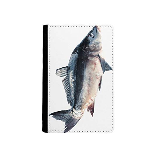 Étui portefeuille de voyage pour passeport aux motifs de poissons océaniques multicolores 9x15 cm