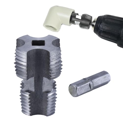 Riaisttd Herramienta para enhebrar tubos, herramienta para crear hilos | Enhebradora ergonómica para tubos interiores de 1/2 pulgada, Herramienta hidráulica manual para rosca de 3/4 pulgadas