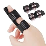 Clcyricher 指サポーター 2枚セット ばね指 フィンガーサポーター 突き指 指保護 全指適応 固定用金属プレートフリーサイズ（左右兼用）スポーツケア 親指 人差し指 中指 薬指 小指 フィンガーラップ