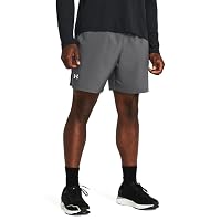 Men's Launch 7'' Shorts Castlerock/White/Reflective L L