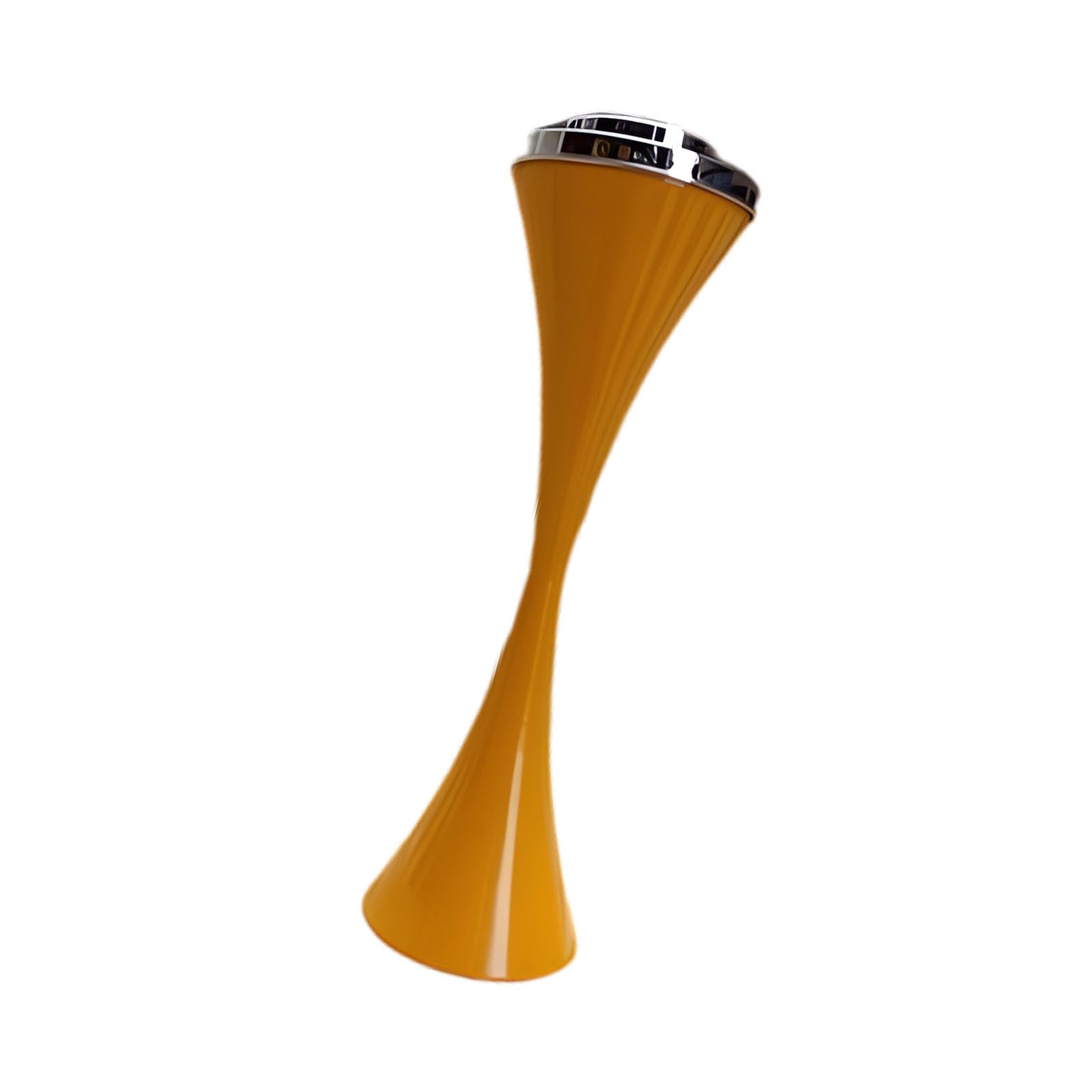 Kfwfuaee Sturdy Metal Standing Pipe Receptacle Featuring Spacious 17cm Bowl and Locking Lid for Various Settings Ergonomic Ashtray