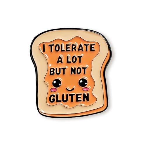 DAYANEY Gluten Free Enamel Pins as Gluten Free Cute Gifts