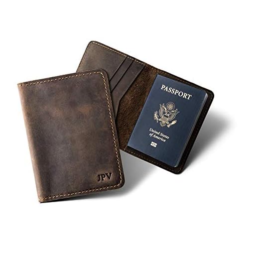 PEGAI-Personalized-Passport-Wallet-Distressed-Leather-Travel-Wallet-Passport-HolderCover-PIKE-Chestnut