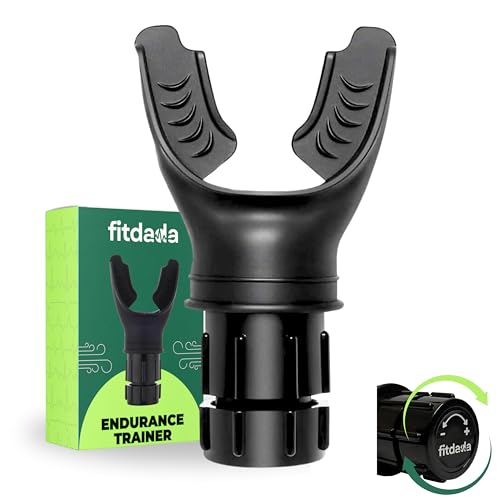 Image of FitDaDa Lungs Exercise Equipment - Breathing Trainer,Breathing Exercise Machine,and Lung Exercise Device for Enhanced Respiratory Health,Lung Strengthening,Sports Performance & Wellness|Easy to Clean